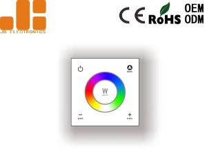 LED Dimmer Dmx 512 Lighting Controller 86*86 Glass Panel Touch Sensor For RGBW Lights