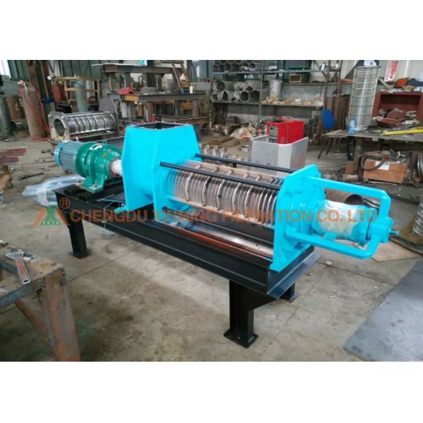 Screw Press Cow Manure Dewatering Machine