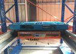 Radio Shuttle Metal Pallet Rack , Material Racking System Custom Design