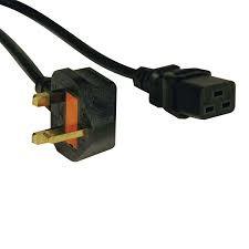 Quality 3 Prong Pin UK Power Cord Standard Copper Material For PC Socket Inserts for sale