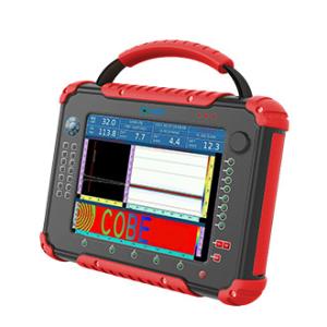 Non Destructive Digital Ultrasonic Flaw Detector Notebook Palm Structure
