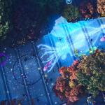 Outdoor Interactive Projection Experience Ground Projection Immersive Projection