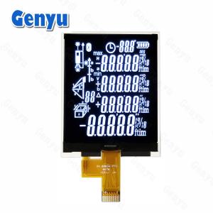 China Black Segment COG LCD VA Display White Characters 2.4 Inch LCD Screen For Rangefinder wholesale