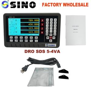 4 Axis LCD DRO Readout System Measuring SINO SDS 5-4VA For Milling Lathe Machine Tools