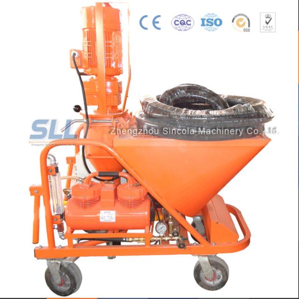 Quality 30L / Min Dry Mixed Wall Plastering Machine Three Phase With 50L Capacity for sale