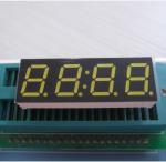Red Yellow 4 Digit 7 Segment LED Display For Timer Clock 500mm