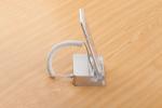 COMER security display alarm cell phone stand with support security anti-theft