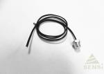 Screw Threaded Temperature Sensor , Aluminium NTC Sensor Probe Fast Heating