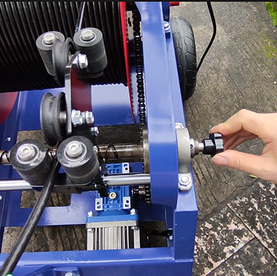 360 Degrees View Auto Cable Arrangement Borehole Inspection Camera