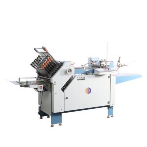 China Heavy Duty A4 Paper Folding Machine With Creasing Punching Slitting on sale