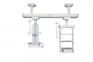 China Operating Room Icu Pendant Systems Dry And Wet Separation Suspension Bridge Hanger Type wholesale