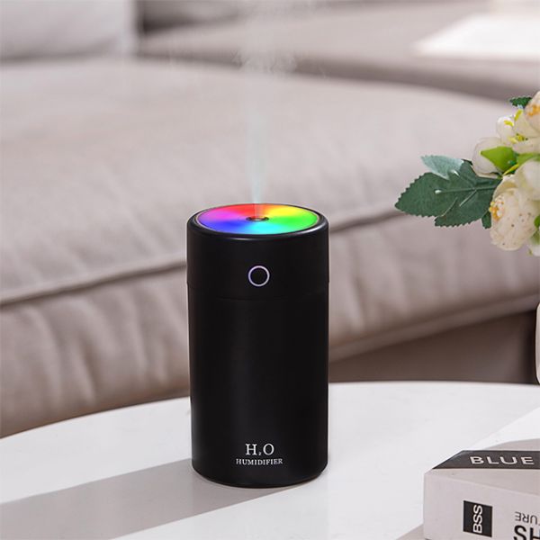 400ml USB Portable Mini Cool Mist Air Humidifier With LED Light