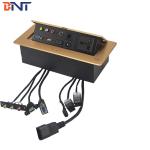 Modern Pop Up Socket / Desk Mounted Power Sockets With US Standard Power