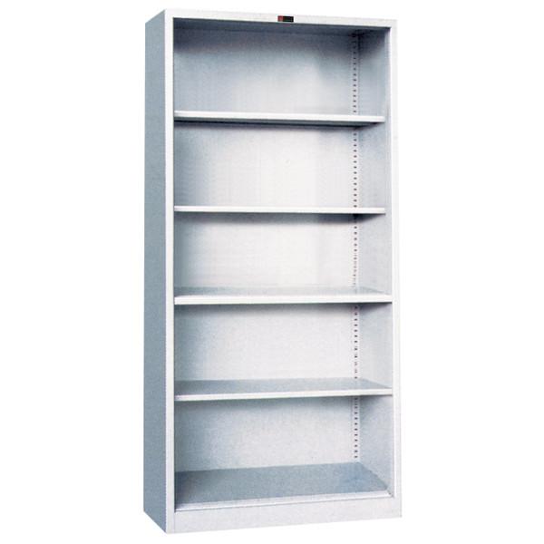 Quality Open Bookshelf Metal Office Bookcase With Adjustable Shelf for sale
