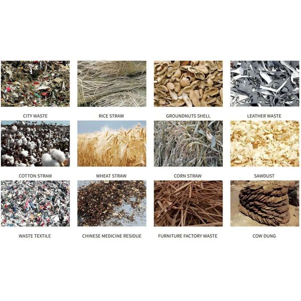 RDF Making Machine Garbage Briquette Compression Making Biomass Roller Press Rdf Briquetting Machine