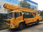 4 * 2 High Altitude Operation Truck 22m Working Height For Dongfeng Tianjin