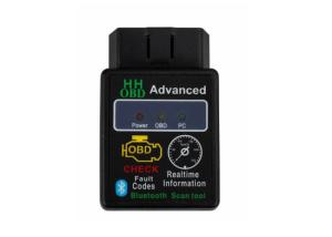Black Color ELM327 OBD2 Diagnostic Interface , Mini Elm327 V2 1 Obd2 Ii Bluetooth