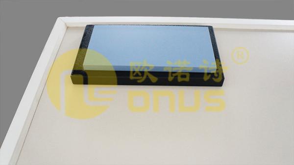 Quality Black ice bule customized epoxy resin worktops with monolithic technology education for sale
