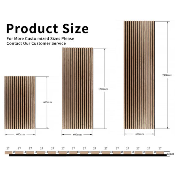 Customized Wooden Acoustic Panel Durable Acoustic Ceiling Panel for Hall