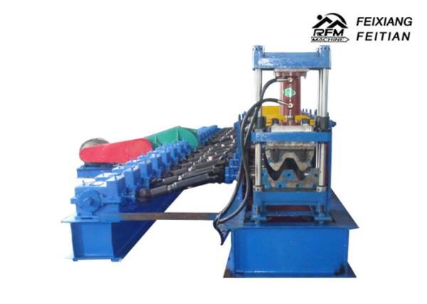 Quality Metal Highway Guardrail Roll Forming Machine Steel Structure With PLC Control System for sale