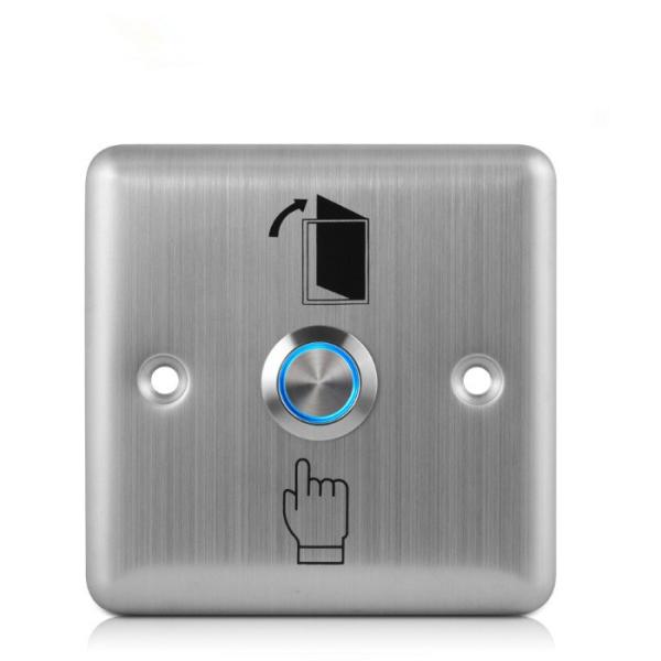 Quality stainless steel metal exit button switch for access control system Long Slim Door Release Button for sale