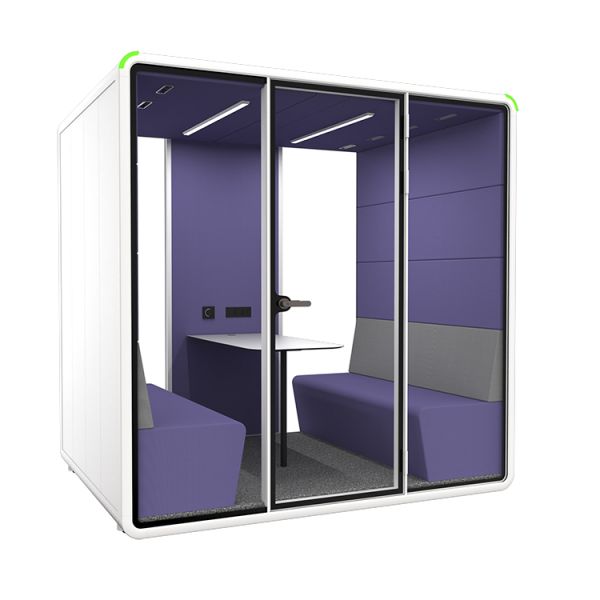 Modern Soundproof Acoustic Cabin Office Pod Design Work Portable Sound Cabins Prefabricated Home Recording Phone Booth for Sale