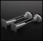 COMER anti-theft security bracket Display Hooks / Pegboard Hooks