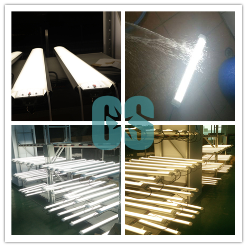 Waterproof LED Linear Light / 100 - 240V AC LED Tri Proof Light