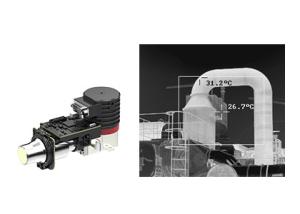 ITR Integration Mode MWIR Imaging Module Cooled For Visualizing Gas Leaks