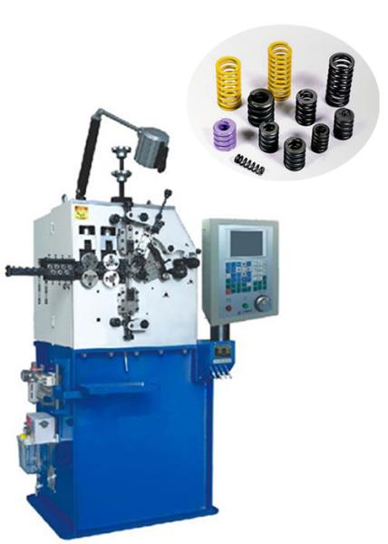 Universal Coil Spring Machine , Extension Spring Machine Automatic Oiling