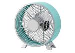 Powerful Electric Alarm Clock Retro Table Fan 2 Speed With Handle