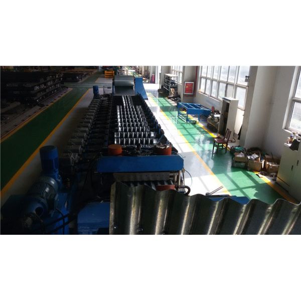 Arched Roof Panel Stud And Track Roll Forming Machine For 0.8 - 1.5mm Thickness Sheet