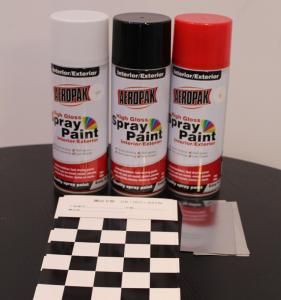 China AEROPAK art yellow color 400ml acrylic Spray Paint for wood with MSDS certificate wholesale