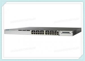 China Cisco Switch WS-C3850-24P-E  24 * 10/100/1000 Ethernet POE+ Ports IP Service Managed Stackable Switch Layer 3 on sale