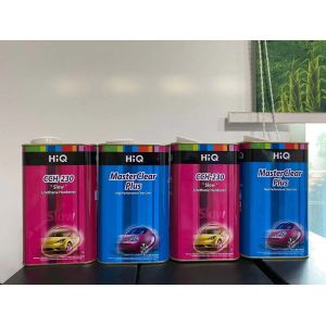 Rectangle Automotive Paint Cans 4000ml Empty Tin Containers