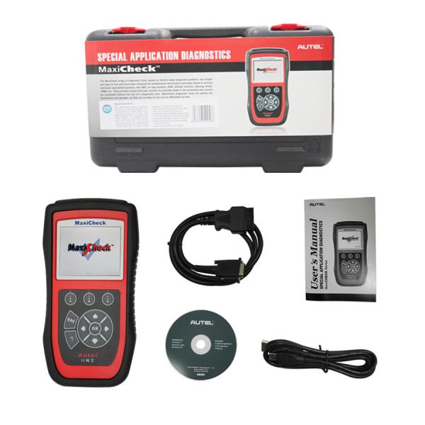 Original OBD2 Scanner Codes Autel Maxicheck EPB Brake Pads With TFT Color
