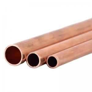 China Copper Pipes Seamless Copper Tube C70600 C71500 C12200 Alloy Copper wholesale