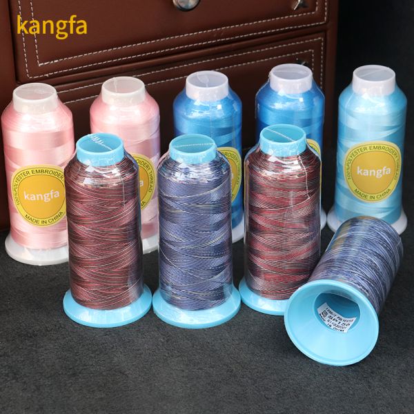 Embroidery Thread 120D/2 4000 yards 96colors/ Mixed Color Long-Lasting for Embroidery