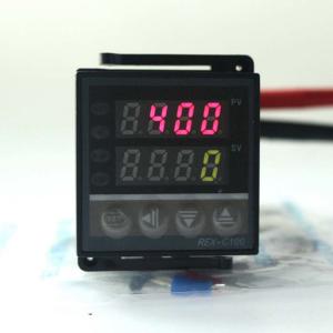 China Digital PID Temperature Controller Thermostat REX-C100 + Max.40A SSR Relay + K Thermocoupl on sale