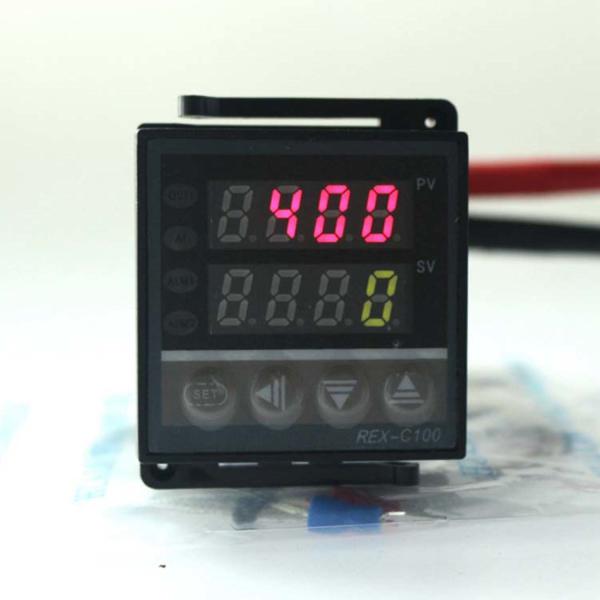Digital PID Temperature Controller Thermostat REX-C100 + Max.40A SSR Relay + K