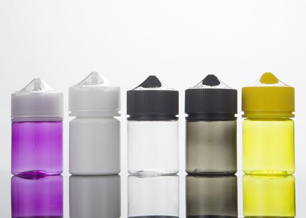 Quality ISO9001 60ml Mini Empty Squeezable Liquid Dropper Bottle with Cap With Tamper Cap for sale