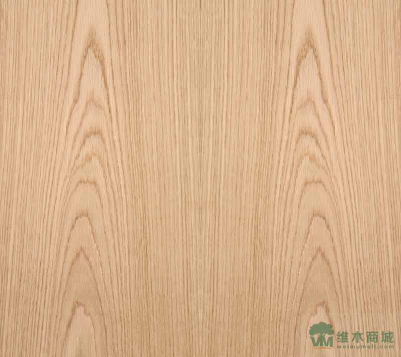 American White Oak Solid Wood Sheet Slice Straight For Fancy Panel And Dyed Veneer 0.45mm Thickness