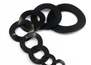 M6 M10 M12 Flat Carbon Steel Wave Spring Lock Washer Class Grade 4.8 8.8 Black Oxide DIN 137 For Fastening And Securing
