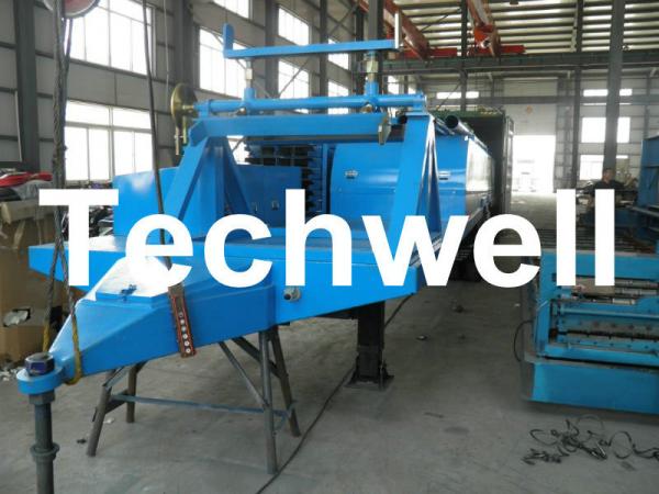 Quality Electric Control Trailer Mounted K Span Roll Forming Machine For Arched Roof Panel for sale