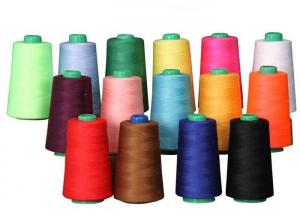 China High Tenacity Spun Polyester Sewing Thread , Multi Colored Threads For Sewing wholesale