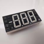 Ultra White/Red /Yellow /Green 3 Digit 7 Segment LED Display For Temperature