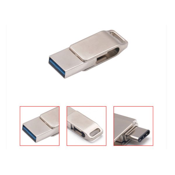 Metal 2.0 Usb Type C Thumb Drive Support Various Operating Systems