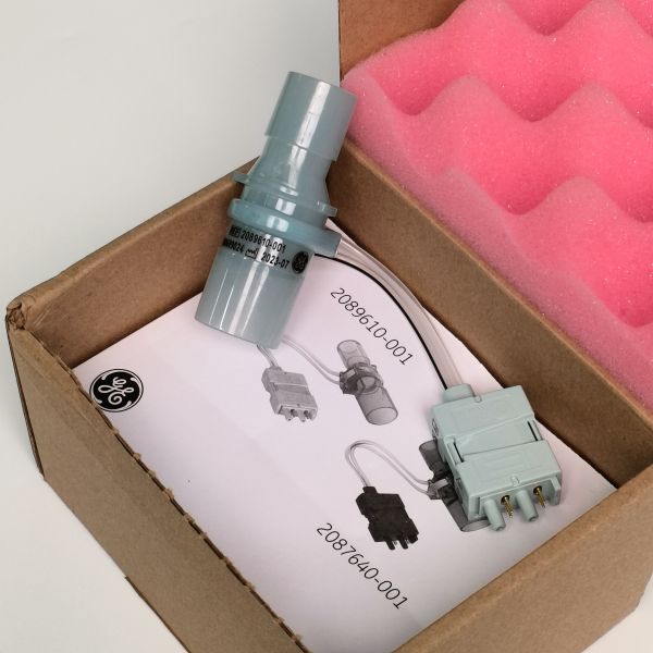 GE Original Datex-Ohmeda Flow Sensor LEGACY VAR ORF BCG SERVICE REF: 2089610-001-S