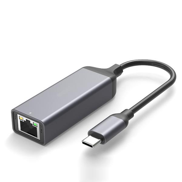 Quality Chromebook IPad Pro LED Indicators 100Mbps Type C Lan Adapter for sale
