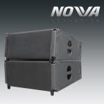 Three Way Vertical Line Array Speaker With 3”X2 Neodymium Drivers